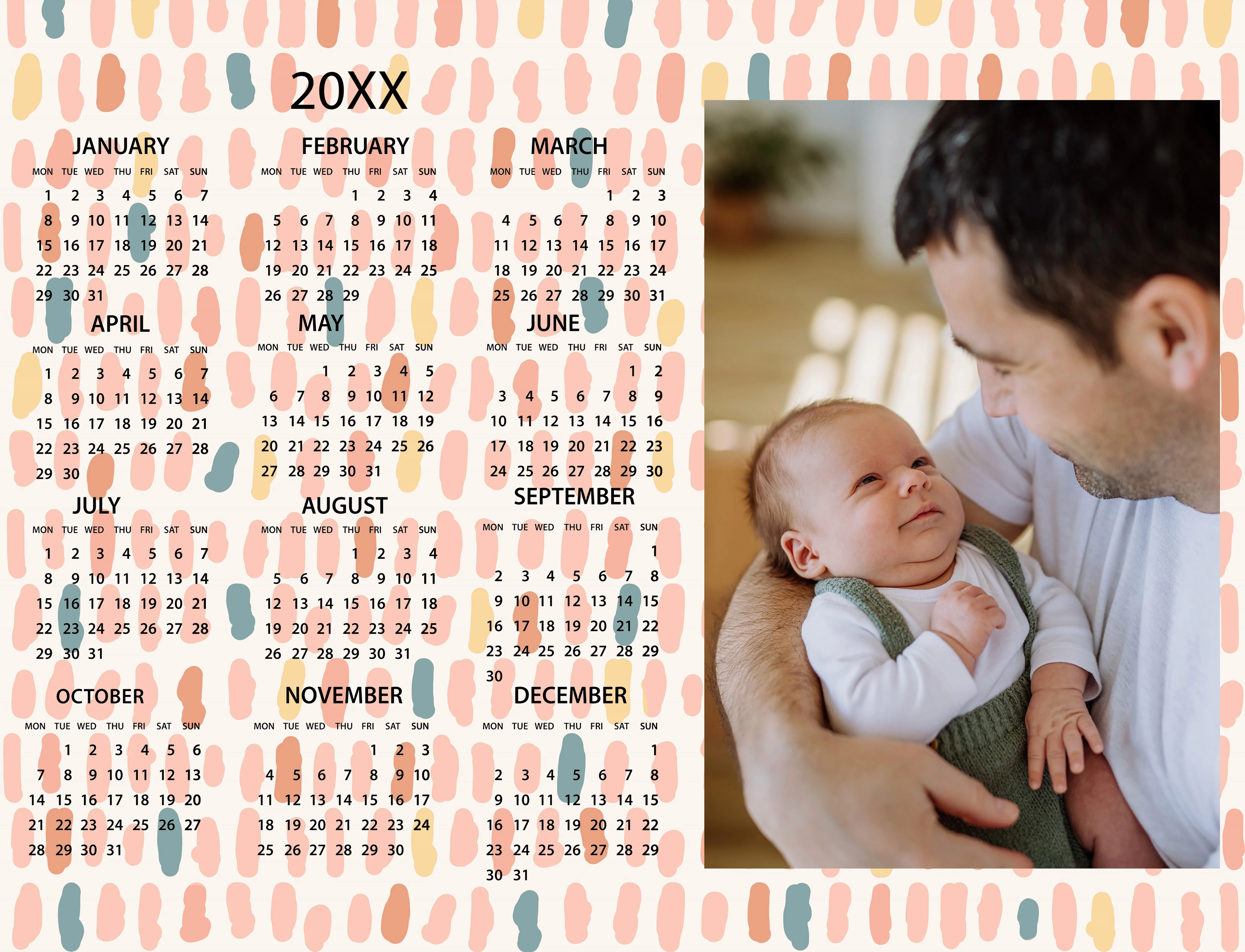 12x18" Sticky Calendar - Image 4
