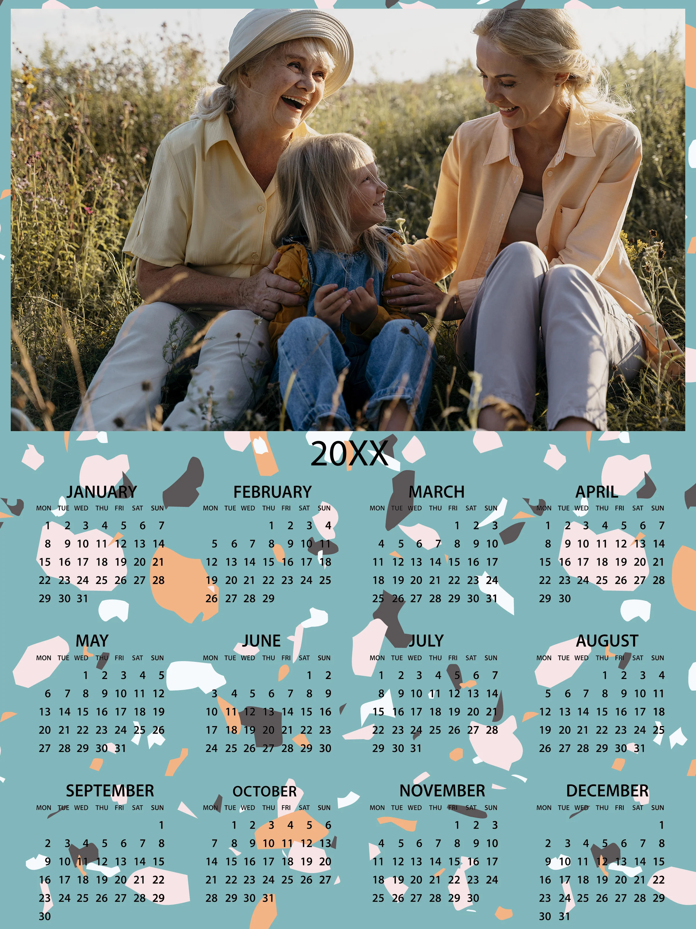 12x18" Sticky Calendar - Image 9