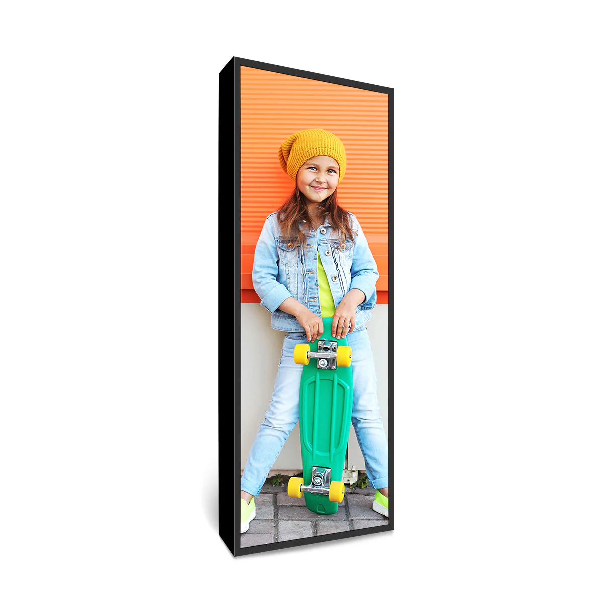 12x40" Framed Canvas Print - Image 4