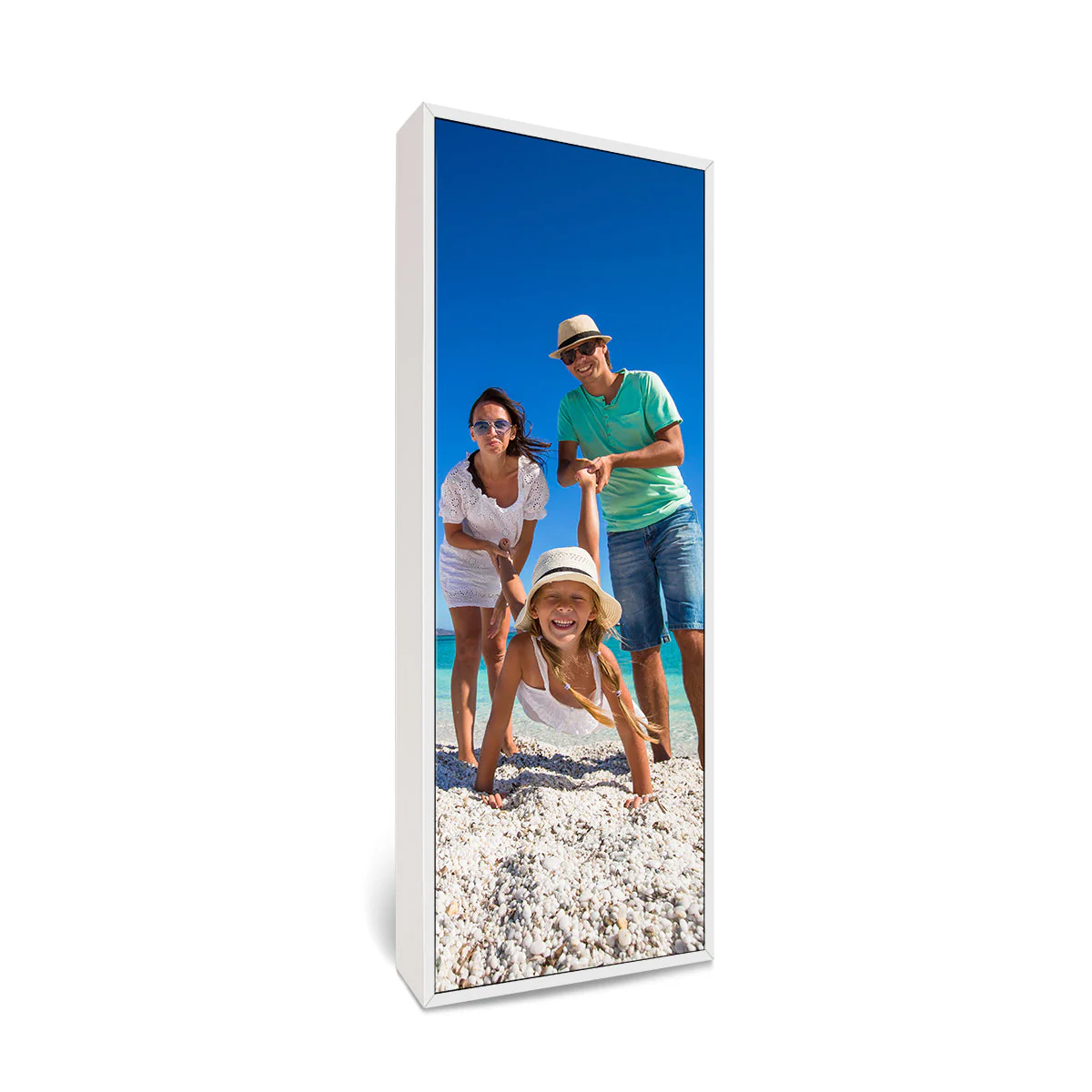 12x40" Framed Canvas Print - Image 5
