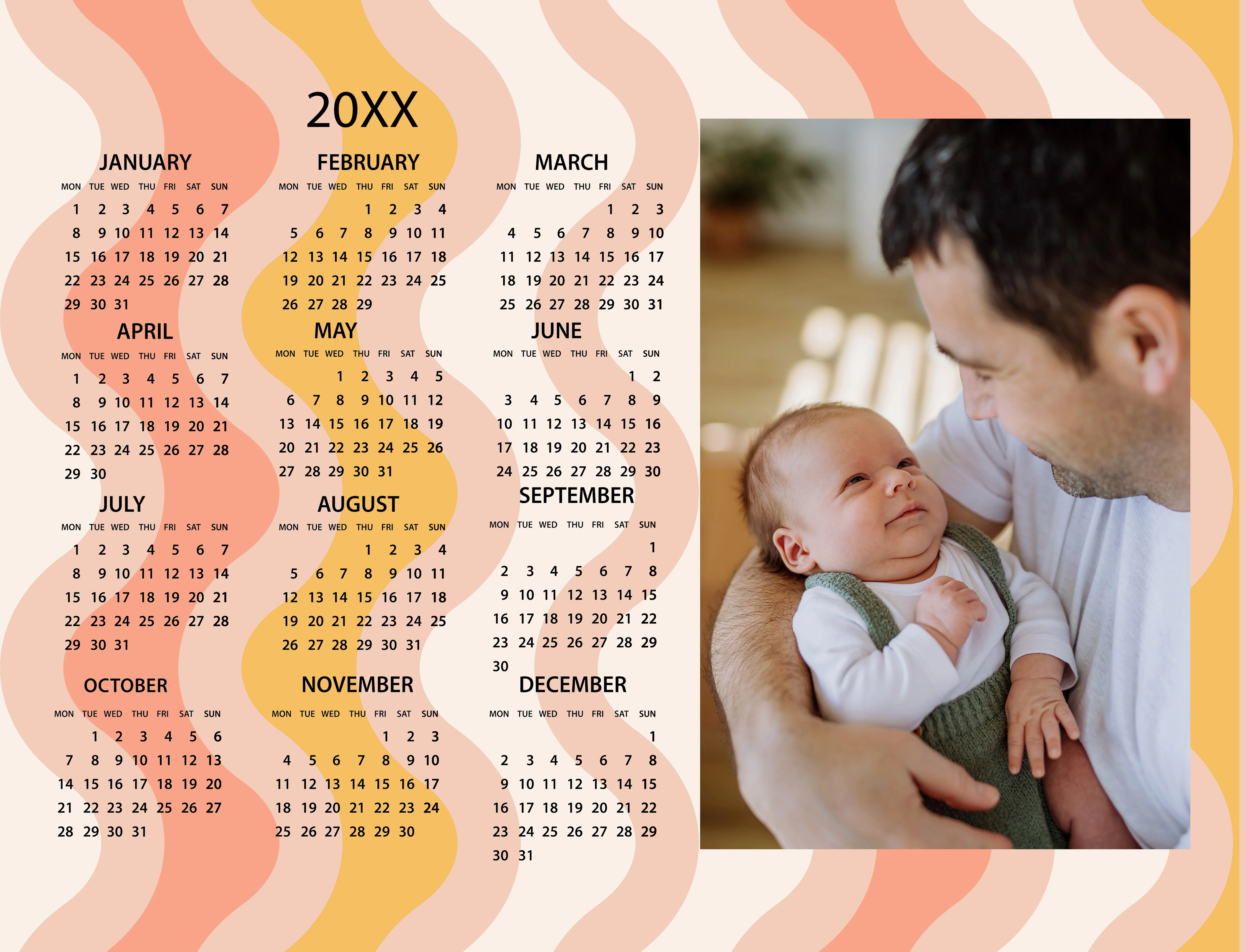 6x8" Sticky Calendar - Image 3
