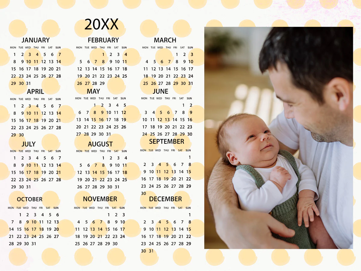 6x8" Sticky Calendar - Image 4