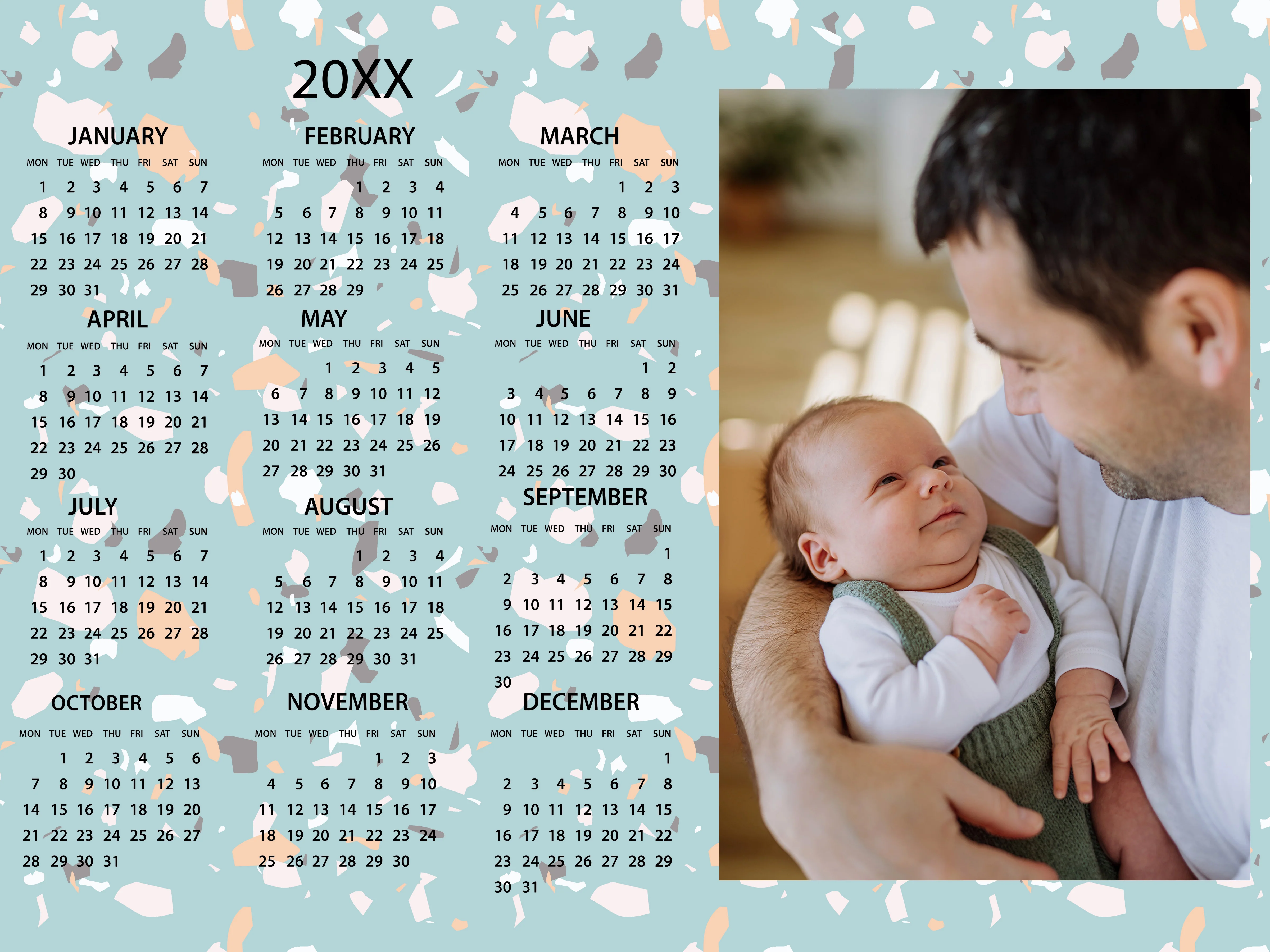 6x8" Sticky Calendar - Image 5
