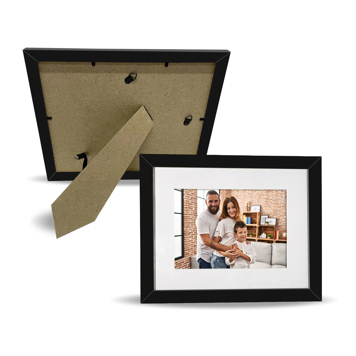 8x10" Frame with 5x7" Print - Image 3