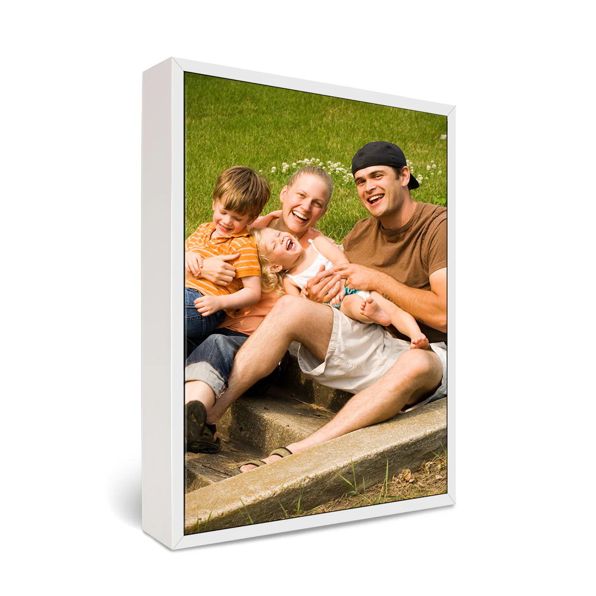 8x12" Framed Canvas Print - Image 3