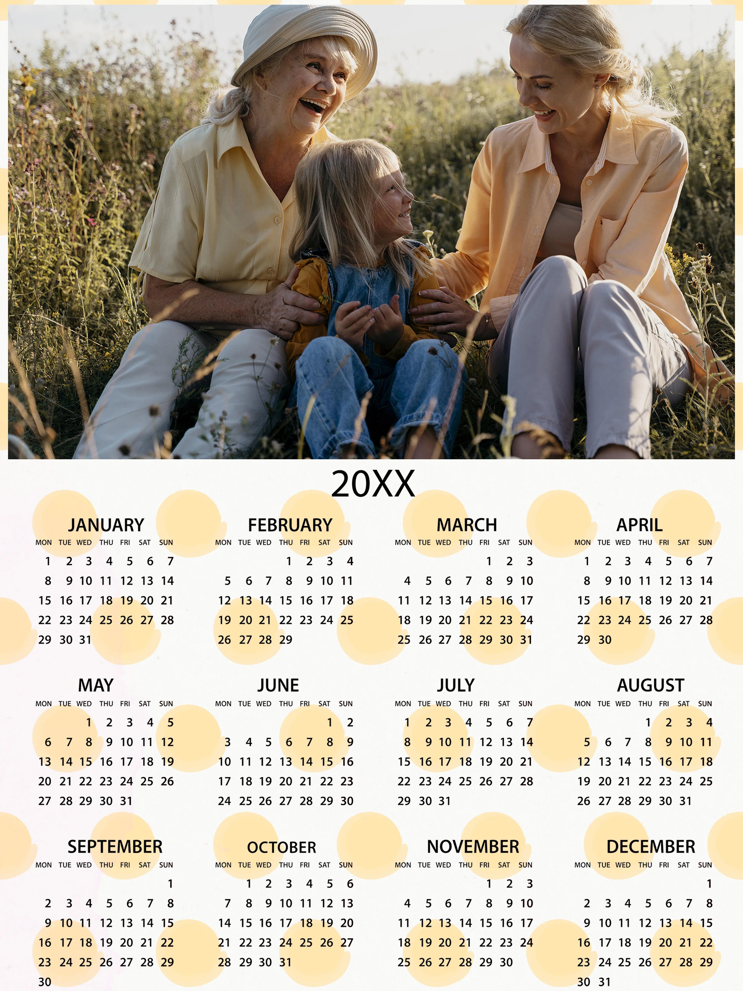 8x12" Sticky Calendar - Image 10