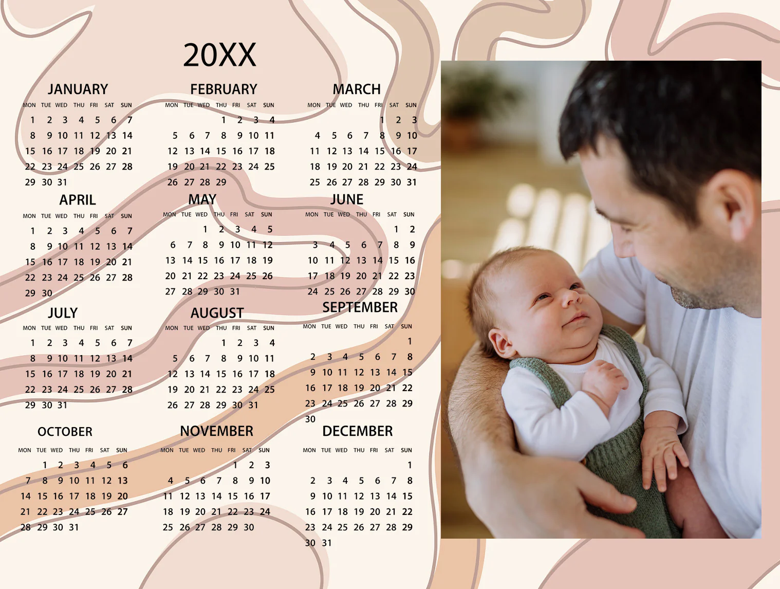 8x12" Sticky Calendar - Image 3