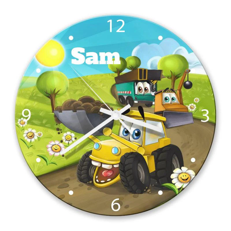 Building Friends Glass Clock - Image 2