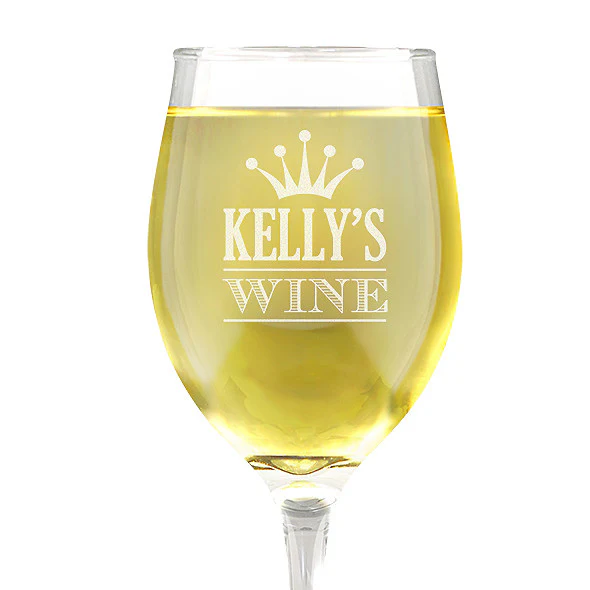 Crown Design Wine 410ml Glass - Image 2