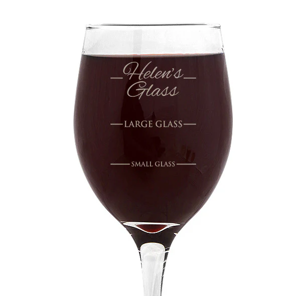 Person's Design Wine 410ml Glass - Image 3