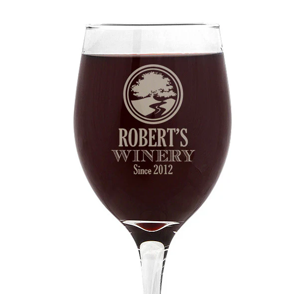 Winery Design Wine 410ml Glass - Image 3