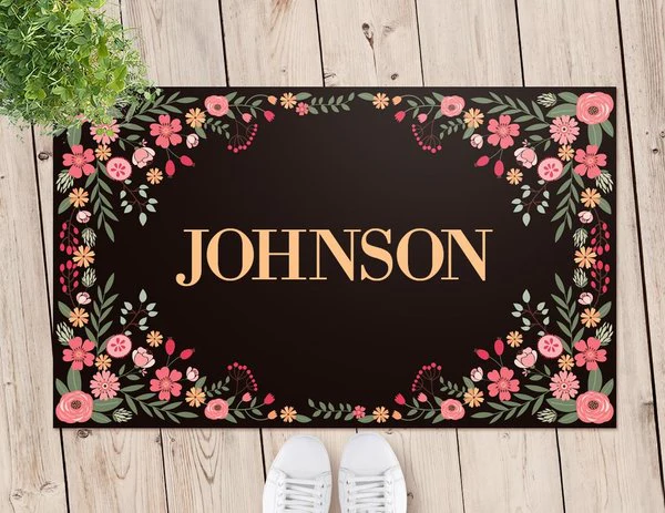 Flower Door Mat - Image 2