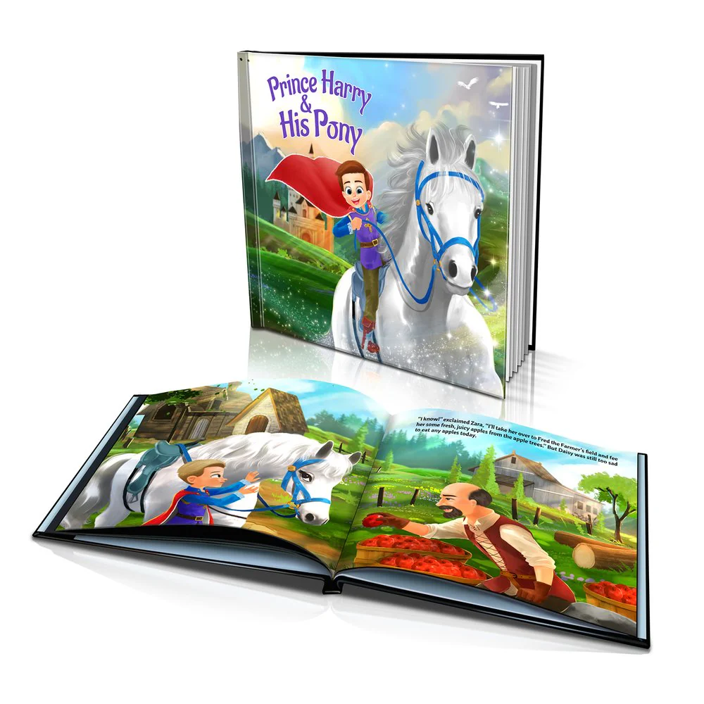 Hard Cover Story Book - The Princess/Prince and the Pony - Image 2