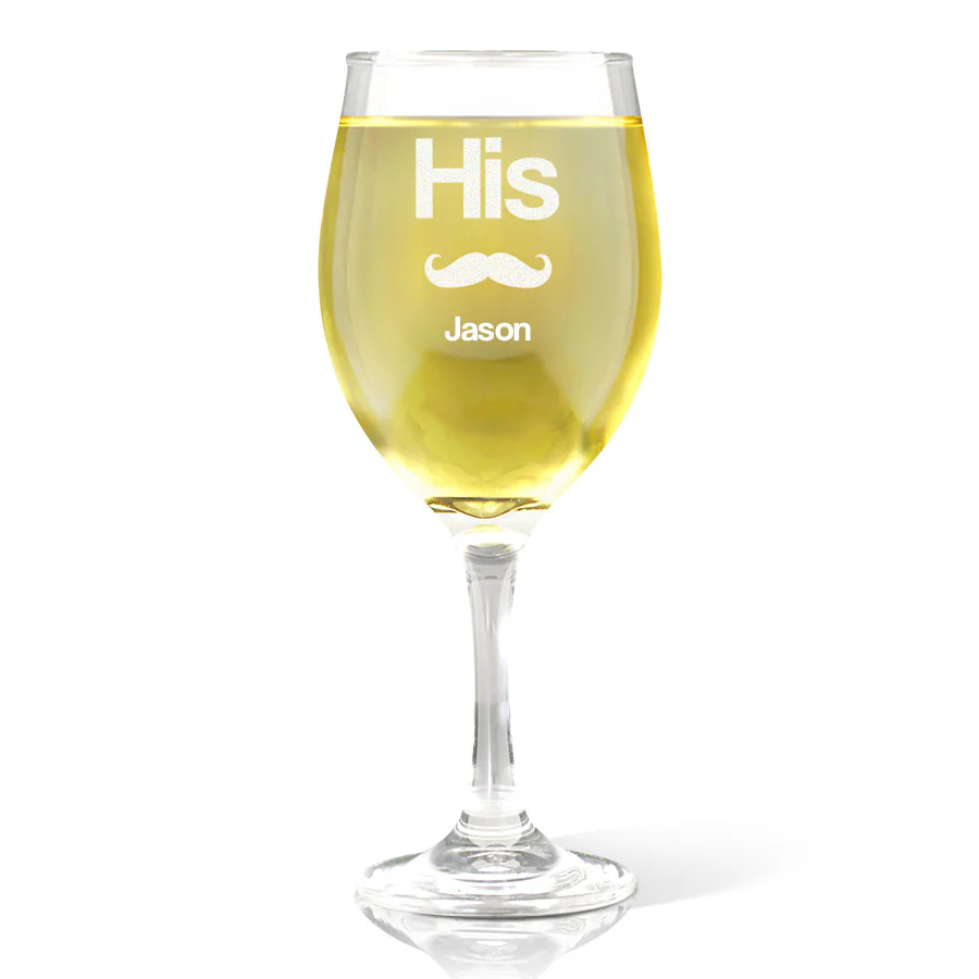 His Wine 410ml Glass - Image 2