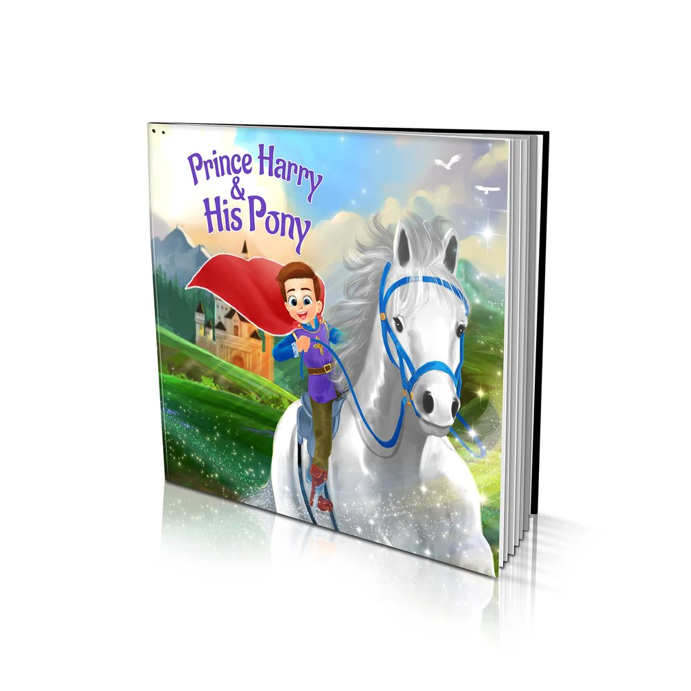 Large Soft Cover Story Book - The Princess/prince and the Pony - Image 2