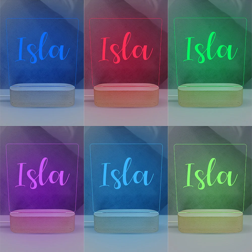 Name Night Light - Image 2