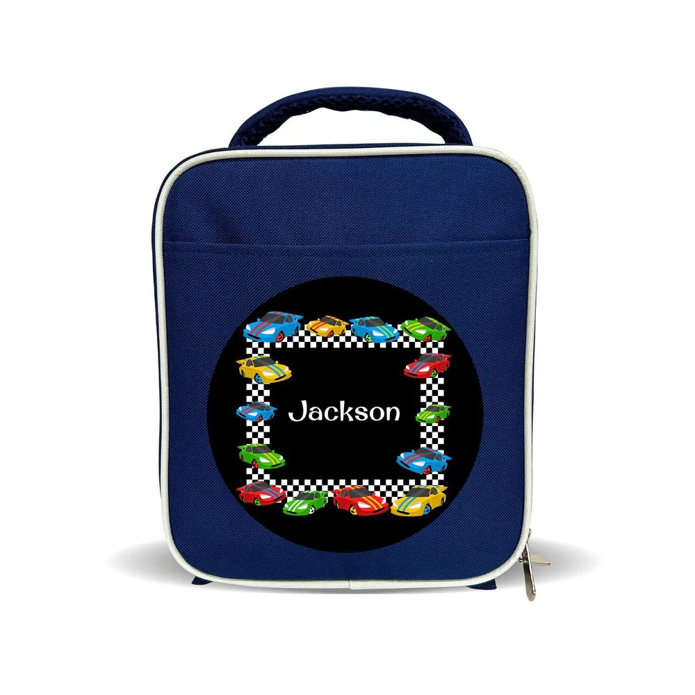 Race Cars Lunch Bag - Image 2