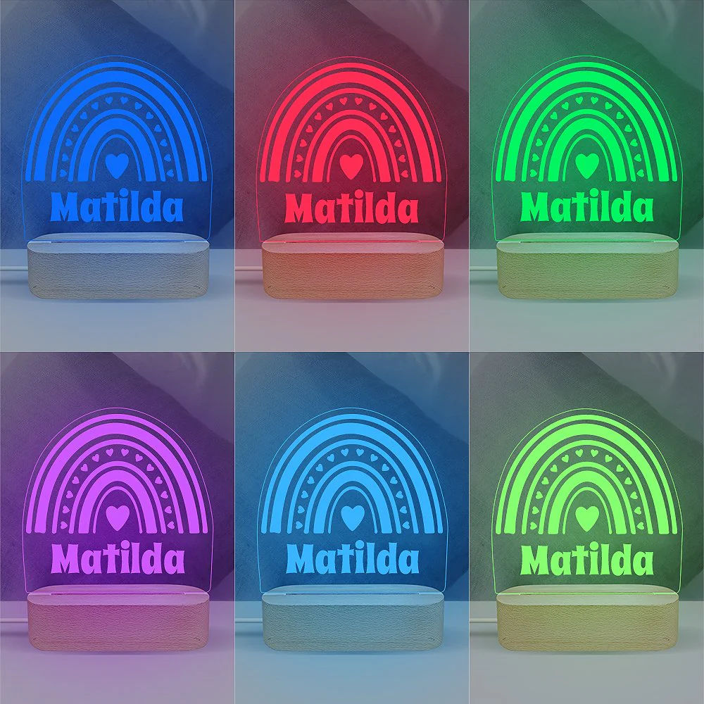 Rainbow Night Light - Image 2