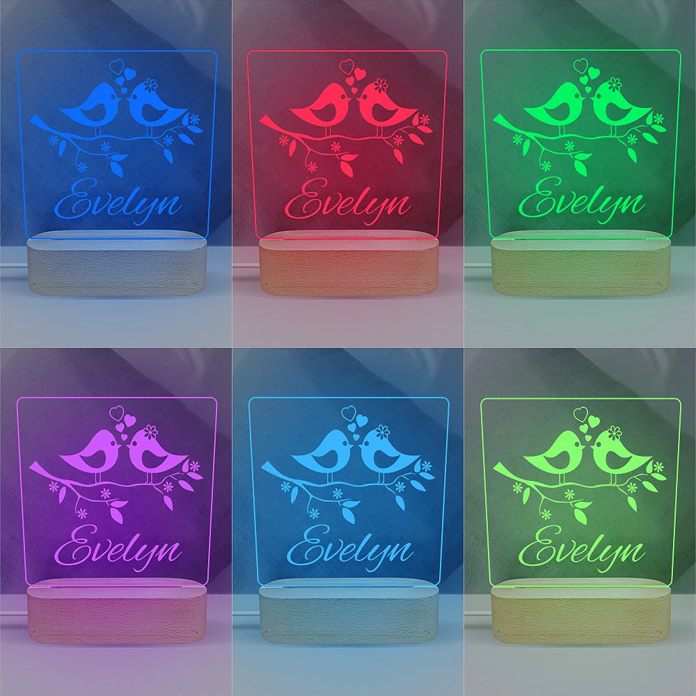 Two Birds Night Light - Image 2