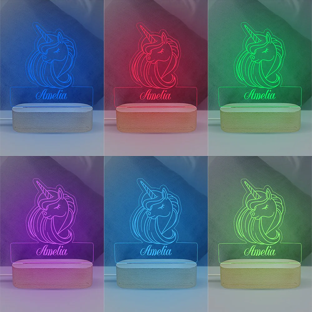 Unicorn Night Light - Image 2