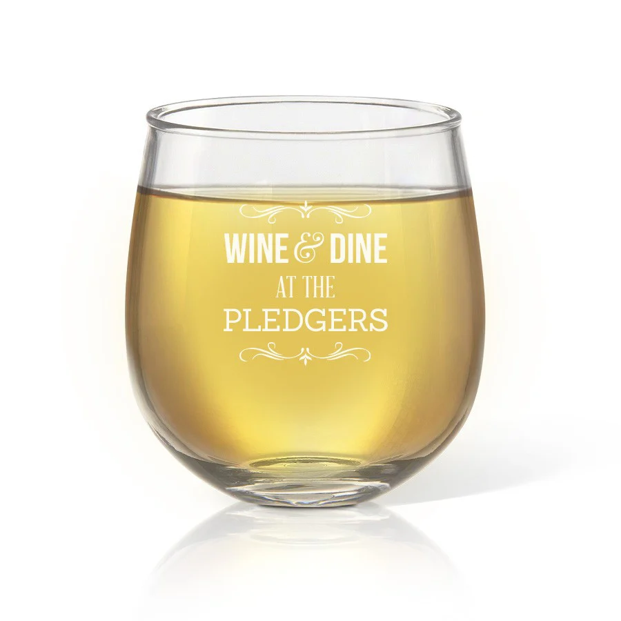 Wine & Dine Stemless Wine Glass - Image 2